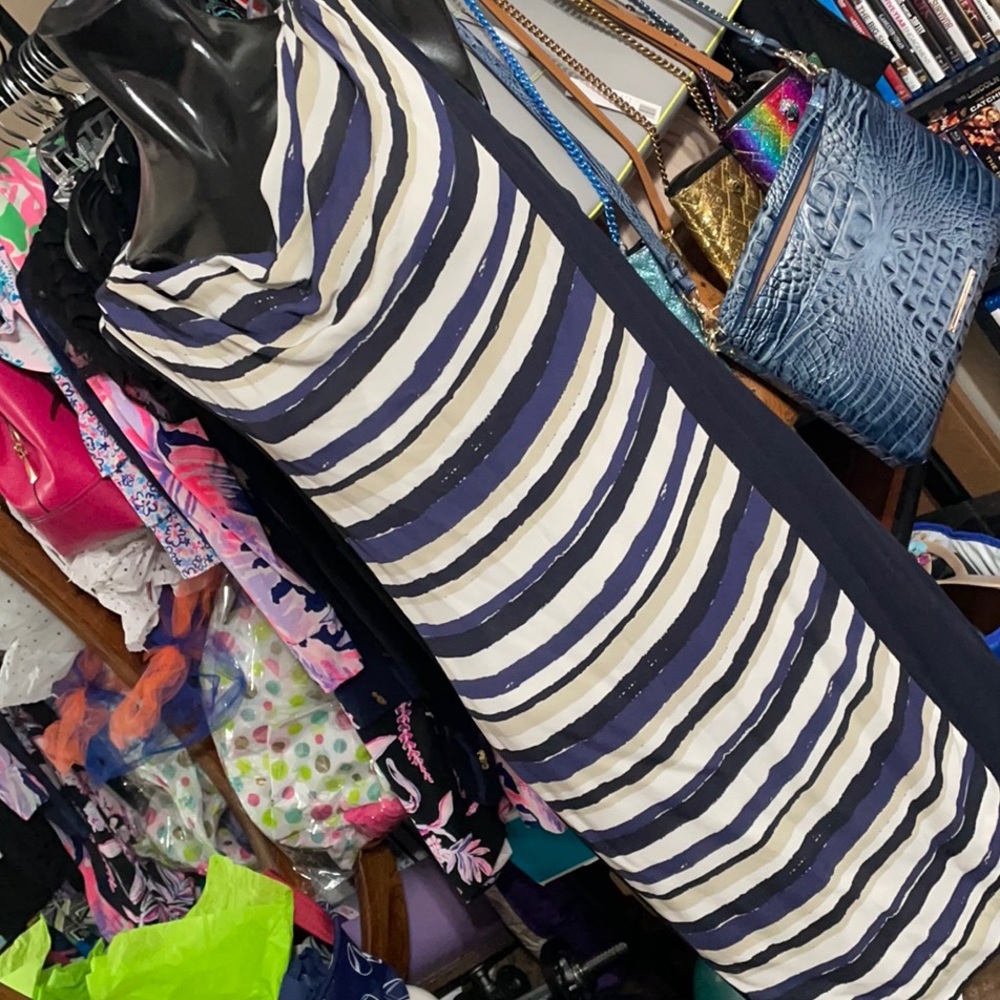 Tory Burch sleeveless silk dress size 12